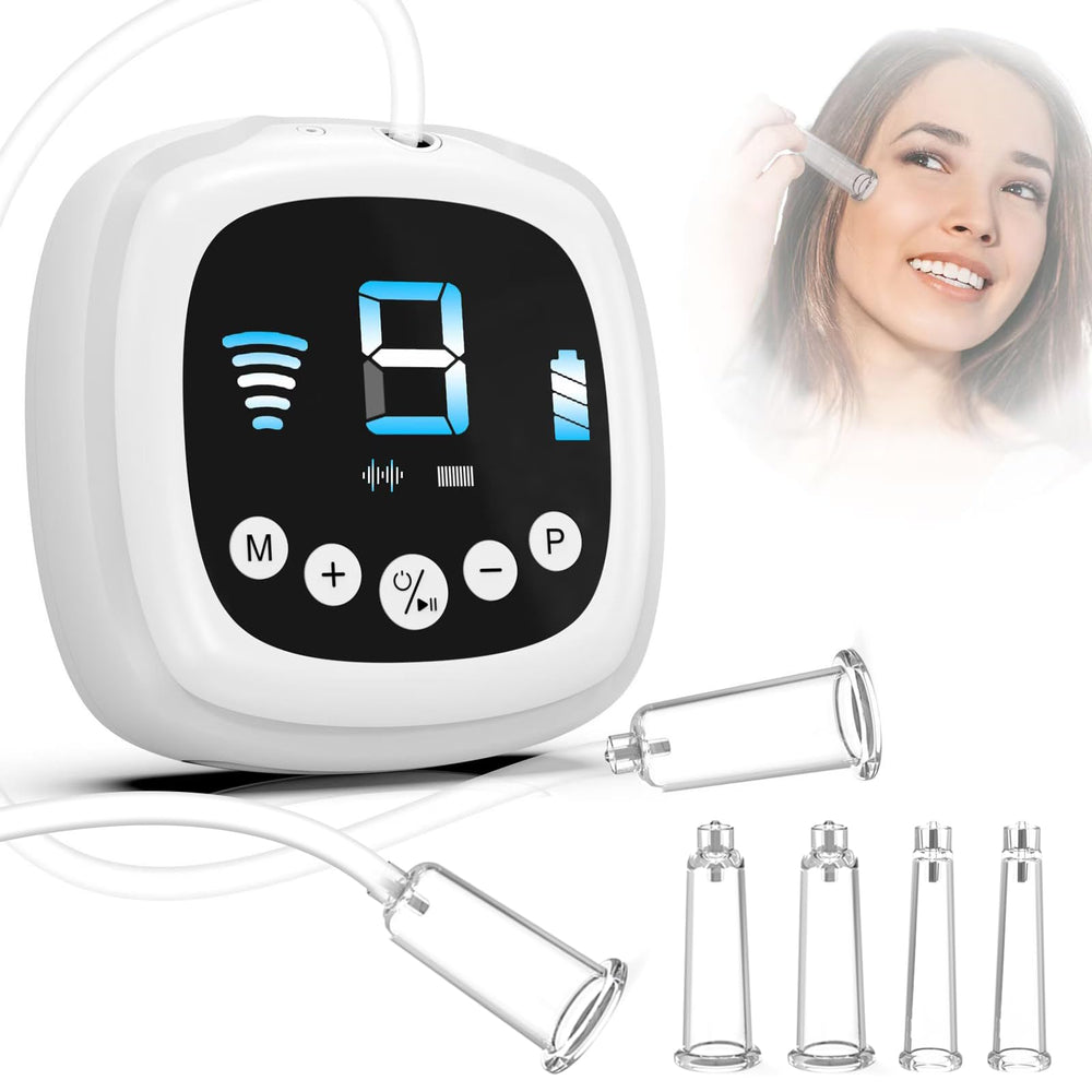 Alitake ensemble ventouses visage: stimulation douce pour peau plus tonique.