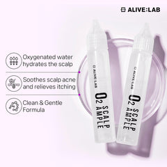 ALIVE:LAB ALIVELAB application-serum-cuir-chevelu – sérum léger pour nourrir et rafraîchir.
