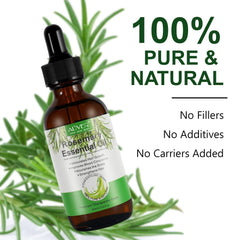 ALIVER huile essentielle romarin pure – Pack double, option économique pour routine soin.