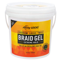 AllDay Locks Gel Extreme Hold s'applique facilement pour tresses et twists