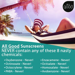 All Good Sport Spray – formulation zinc, calendula et aloe pour peau sensible.