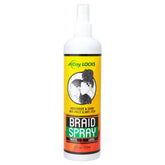 AllDay Locks Braid Spray, bouteille 355 ml, hydratation légère pour tresses.