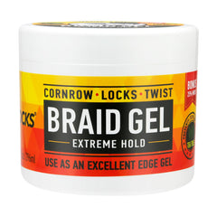 Gel AllDay Locks tressage adhérence extrême pour une tenue longue durée.