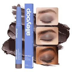 ALLEYOOP 11th Hour creamy long-wear formula swatch highlighting glide-on ease.