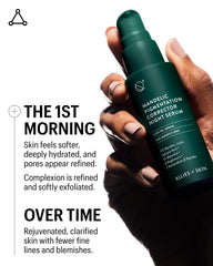 All ies of Skin ingrédients clés: Mandelic, Bakuchiol, Niacinamide et Salicylique.