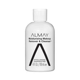 Almay Demaquillant huile-lait en flacon: dissout le maquillage et hydrate la peau.