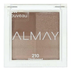 Palette Almay Shadow Squad 210 Débranchee ouverte, idéale pour un look polyvalent du jour.