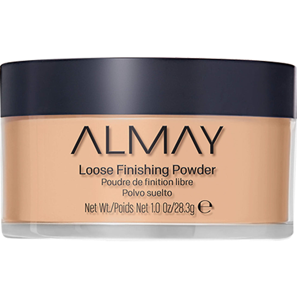 Poudre libre Almay : emballage moderne prêt à l'emploi.