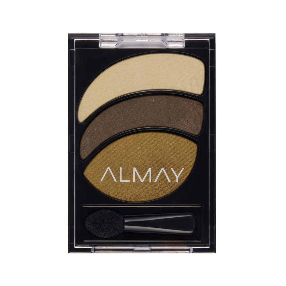 Almay Shadow Trio Coppery Blaze révèle un regard cuivre éclatant et profond.