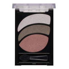 Almay Shadow Trio Mulberry Moonlight — texture veloutée facilitant l'application rapide.