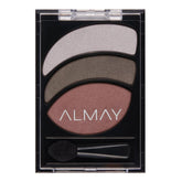 Almay Shadow Trio Mulberry Moonlight — palette polyvalente pour smoky durable et lumineux.