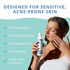 Almond Clear avec acide hyaluronique pour une hydratation durable.
