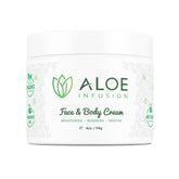 Aloe Infusion - crème visage et corps en bouteille, hydratation profonde et apaisement durable.