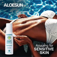 ALOESUN huile coco lavande infusée: absorption rapide et peau douce.