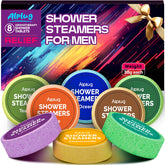 ALPLUG bombes de douche pour homme, paquet de 8, spa à domicile