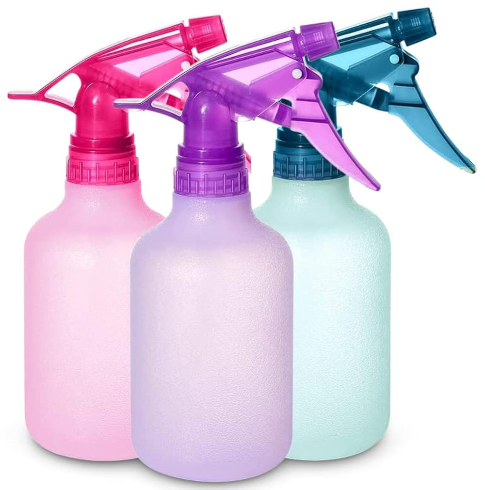 Bouteille alpree pulvérisateur 12oz rose avec buse réglable pour nettoyage facile