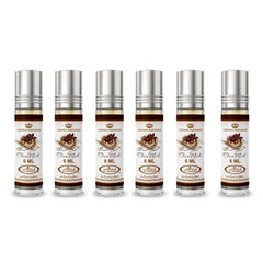 Al-Rehab Choco Musk roller-bouteille : parfum concentré, gourmand vanille-chocolat pour durer