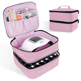 ALSLEA Organisateur vernis montrant le rangement compact pour 30 flacons
