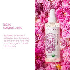 Alteya Organics étiquette USDA Organic, assure pureté et traçabilité du produit.