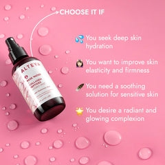 Alteya Organics brume visage à la rose, pulvérisation légère pour une sensation vivifiante