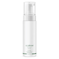 ALURAM Curl Foam Define Bottle provides flexible hold and curl definition.