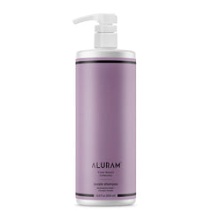 ALURAM Shampoing violet eau de coco, bouteille prête pour hydrater les cheveux.