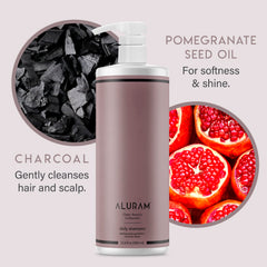 ALURAM Sans sulfates et sans parabènes pour une routine cheveux plus respectueuse.