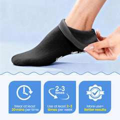 ALUROICE usage nocturne sur les pieds, hydratation renforcée pendant le repos.