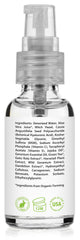 Amara Beauty Sérum – application sur le visage, peau apaisée et nourrie.