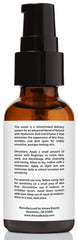 Texture légère et absorption rapide du sérum rétinol Amara sur le visage.