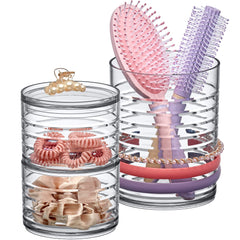 Amazing Abby Intrigue – Organisateur bandeaux en acrylique clair facilitant le choix.