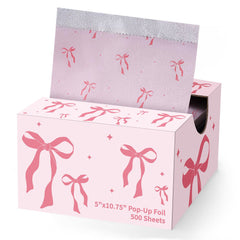 Feuilles AmazingSpark rose avec motif nœud pour highlights efficaces