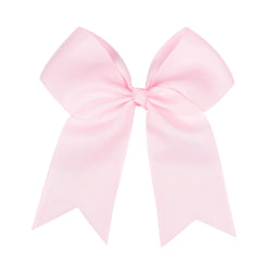 AMYDECOR Noeud pompon 5 pouces avec clip sans dents, fixation douce sur cheveux.
