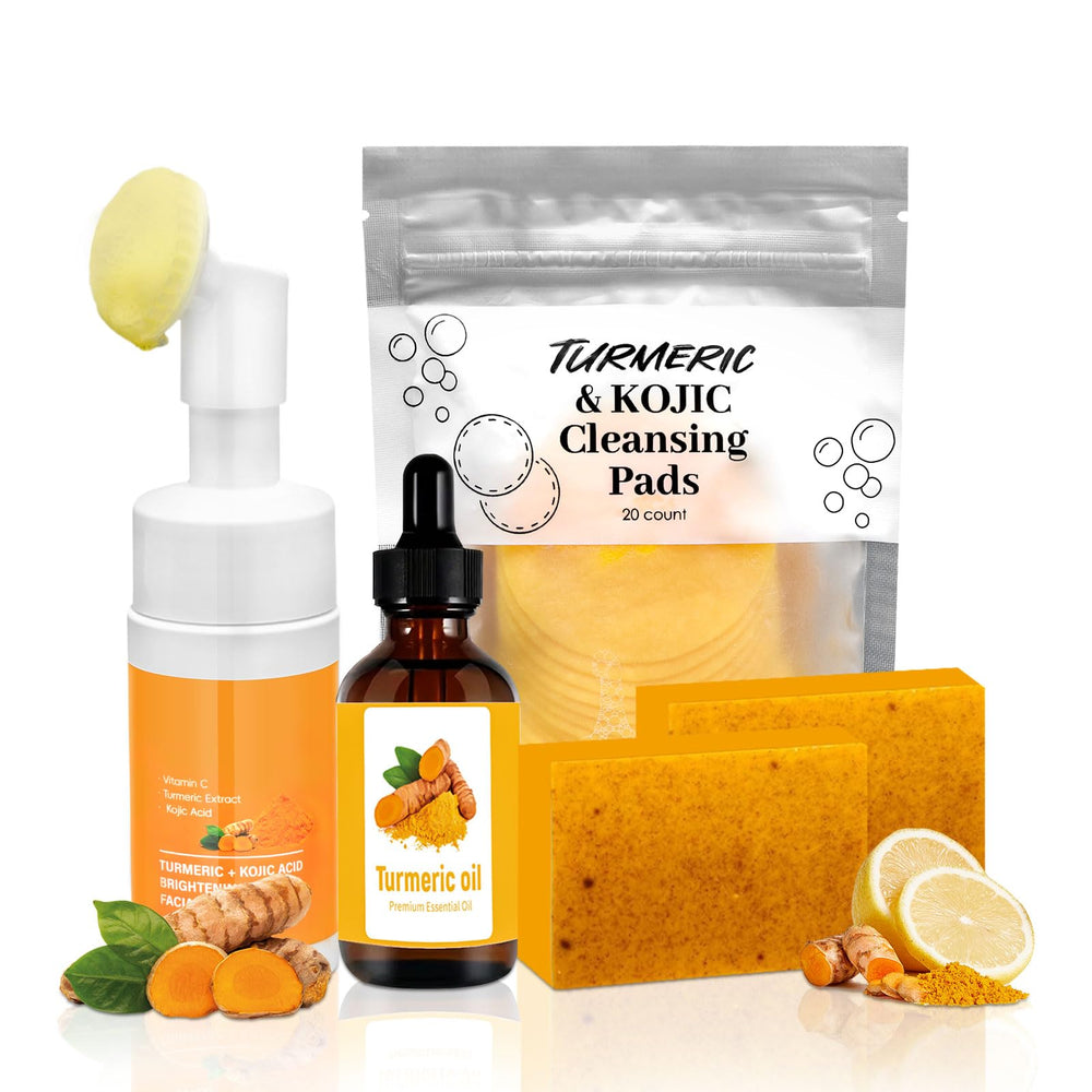 Amdele Curcuma Mousse Visage: nettoie en douceur les pores et illumine la peau