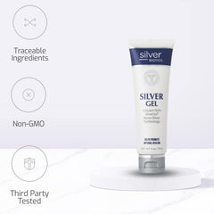 Gel Silver Biotics, soin des zones irritées et petites plaies.