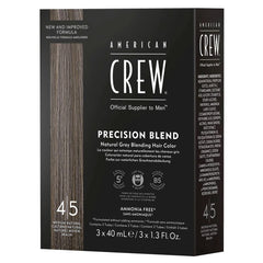 Barbe naturelle avec la teinte Medium Natural AMERICAN CREW.