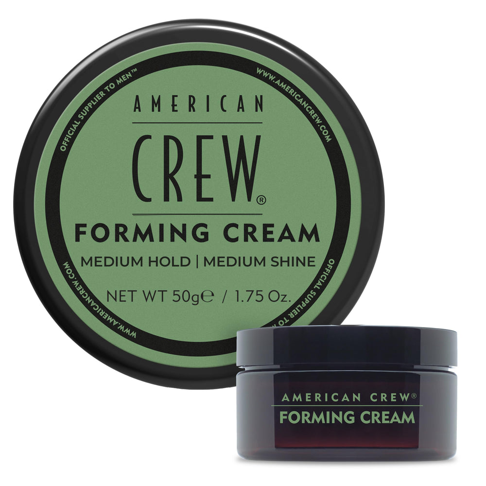 Crème coiffante American Crew pour cheveux, tenue moyenne et définition naturelle.