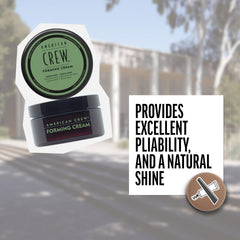 Brillance moyenne et fini naturel avec American Crew Forming Cream