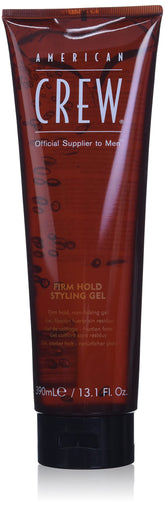 AMERICAN CREW Gel cheveux – vue de la bouteille avant, tenue ferme et brillance.