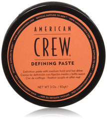 American Crew Pâte définissante — visuel 01, tenue flexible pour un coiffage naturel.