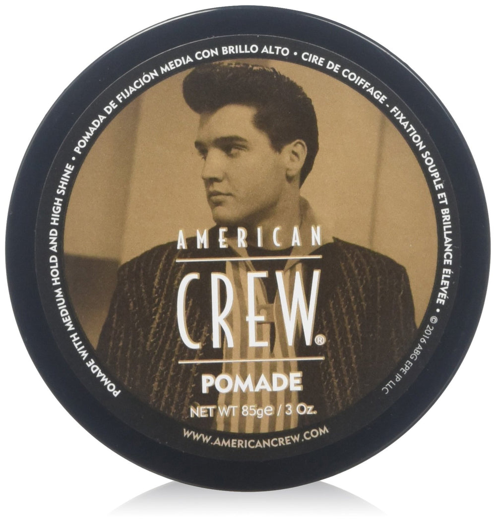 AMERICAN CREW Pomade 3oz en ensemble de 3, emballage pratique pour cheveux masculins.