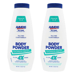 AMMENS Poudre Douche Fraîche – flacon élégant et fraîcheur durable