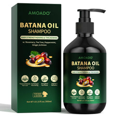 AMOADO Batana – bouteille pratique pour la routine capillaire quotidienne.