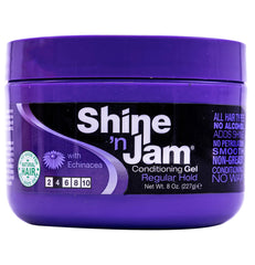 AmPro Shine-n-Jam Regular avec échinacée, bouteille prête à dompter les mèches sans gras