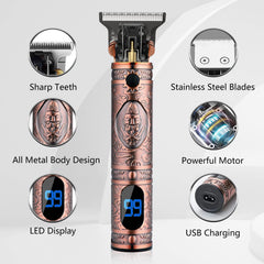 AMULISS trimmer lame en inox pour des coupes nettes et durables.
