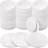 Amyhill éponge visage comprimée, 300 pièces, nettoyage doux et exfoliation légère.