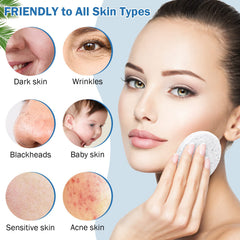 Amyhill éponge visage comprimée, texture douce pour le maquillage et les pores.