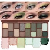 AMY'S DIARY palette ombres 16 couleurs neutres pour looks quotidiens.
