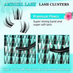 AMZGIRL LASH: bande invisible ultra-fin pour un rendu naturel et confortable.