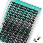 AMZGIRL LASH Lash Clusters, effet naturel 320 pièces, regard plus doux.